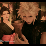 The Japanese FFVII Remake Twitter account shared a video of the "Luxury Massage" song that plays when Cloud visits Madam M.