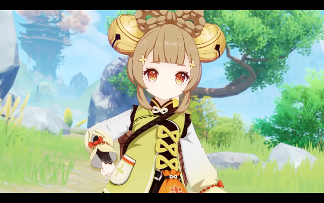 The newest Genshin Impact Character Demo trailer stars Yaoyao and Yuegui as she practices her spear training and talks about adepti.