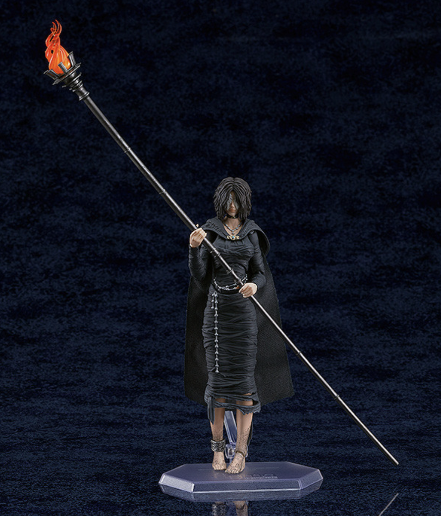 Demon’s Souls Maiden in Black Figma Can Stand or Sit Beside You