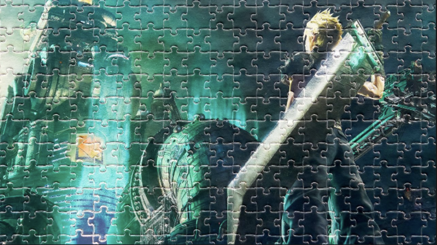 Final Fantasy VII Jigsaw Puzzle Designs Feature Aerith, Cloud, and Tifa