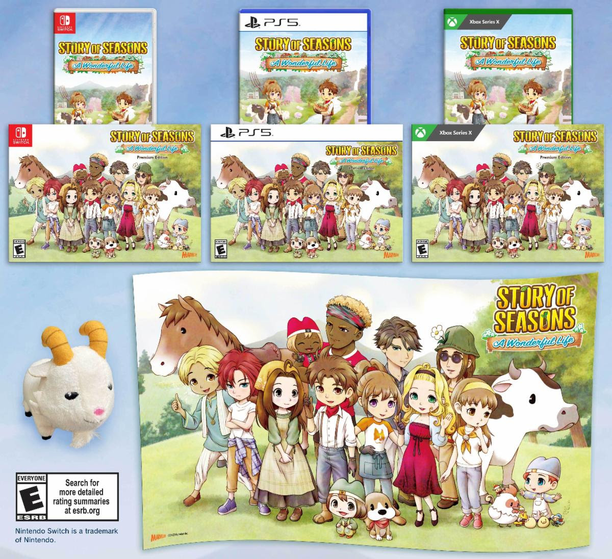 Story of Seasons: A Wonderful Life Release Date Set for June