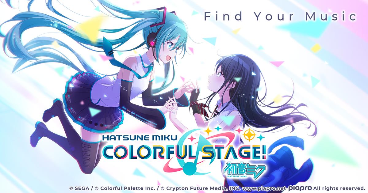 Hatsune Miku: Colorful Stage promo art