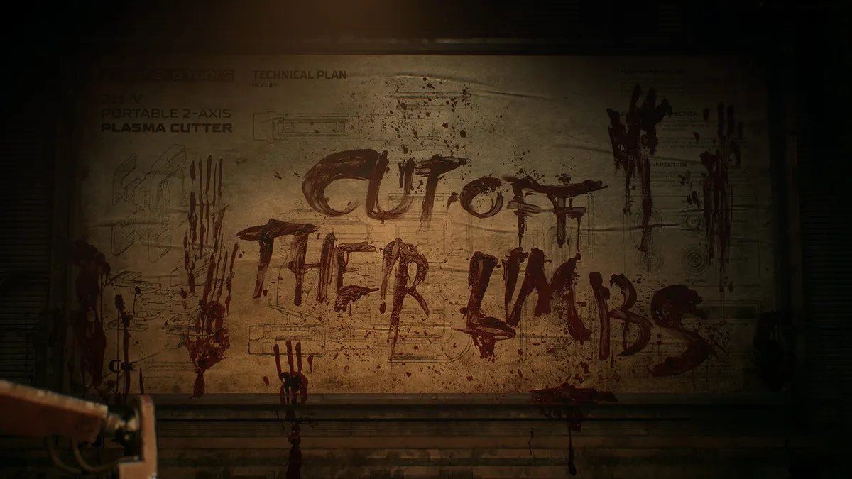 'Cut Off Their Limbs' Written in Blood