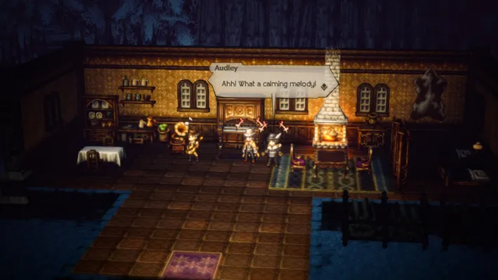 If you want a jukebox in Octopath Traveler 2 taverns, you need to complete a Scents of Commerce quest for a gramophone.