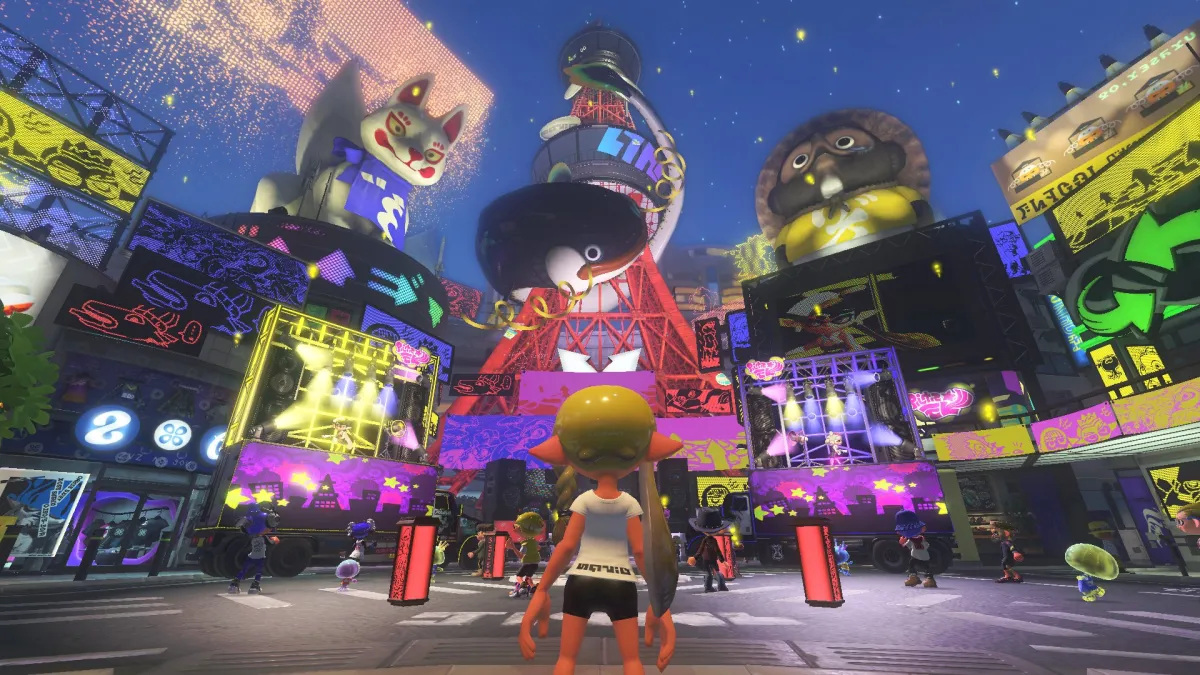 Splatoon 3 Expansion Pass Inkopolis DLC Release Date Set Callie and Marie shown