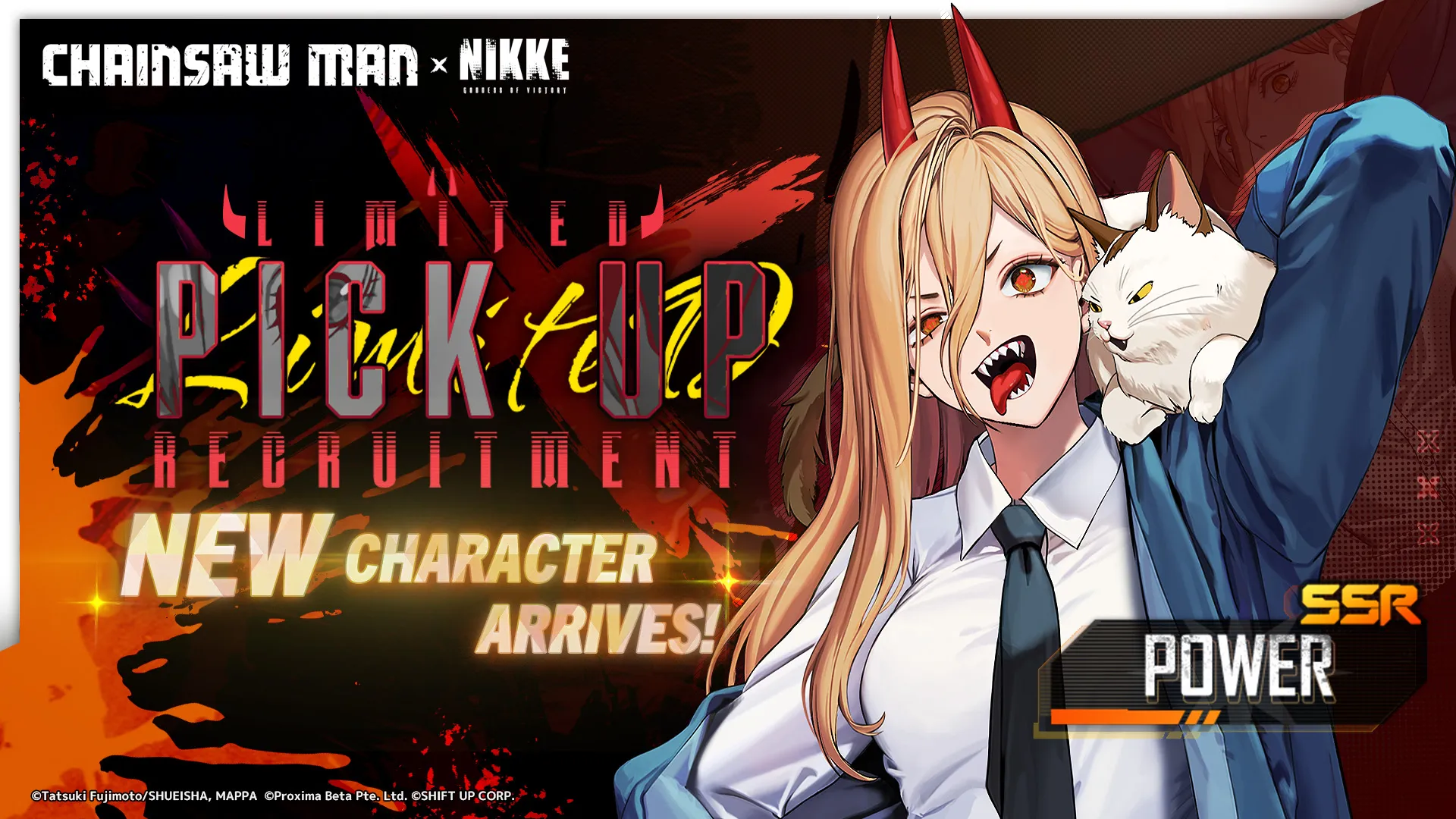 Chainsaw Man x Nikke Crossover Event Adds 3 Devil Hunter Characters