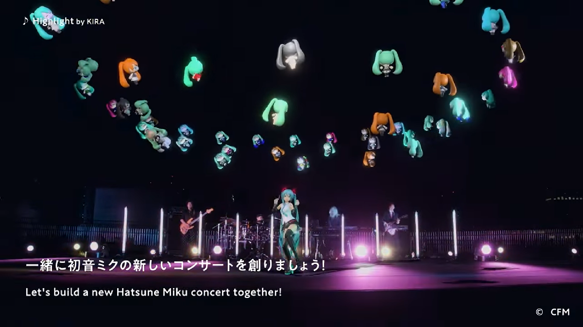 Hatsune Miku Expo 2023 VR Concert Kickstarter is Open GameNotebook
