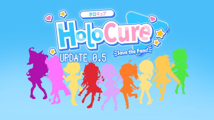 Holocure Game Update Adds 1st and 2nd Hololive Generation Members