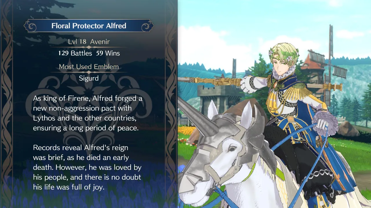 Alfred Turns into a Shockingly Heartfelt Fire Emblem Engage Character
