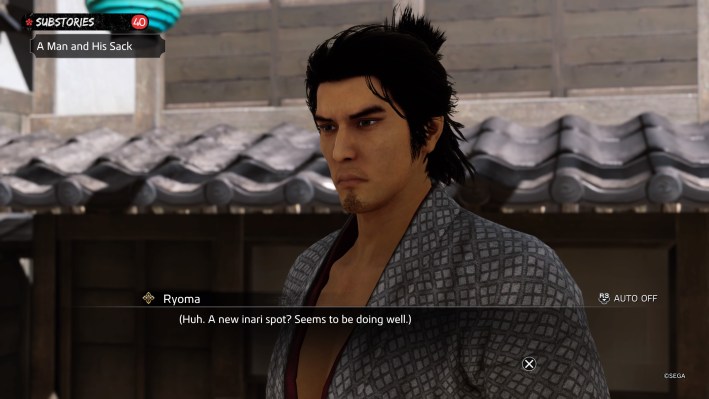How to Finish the Like a Dragon: Ishin 'A Man and His Sack' Substory
