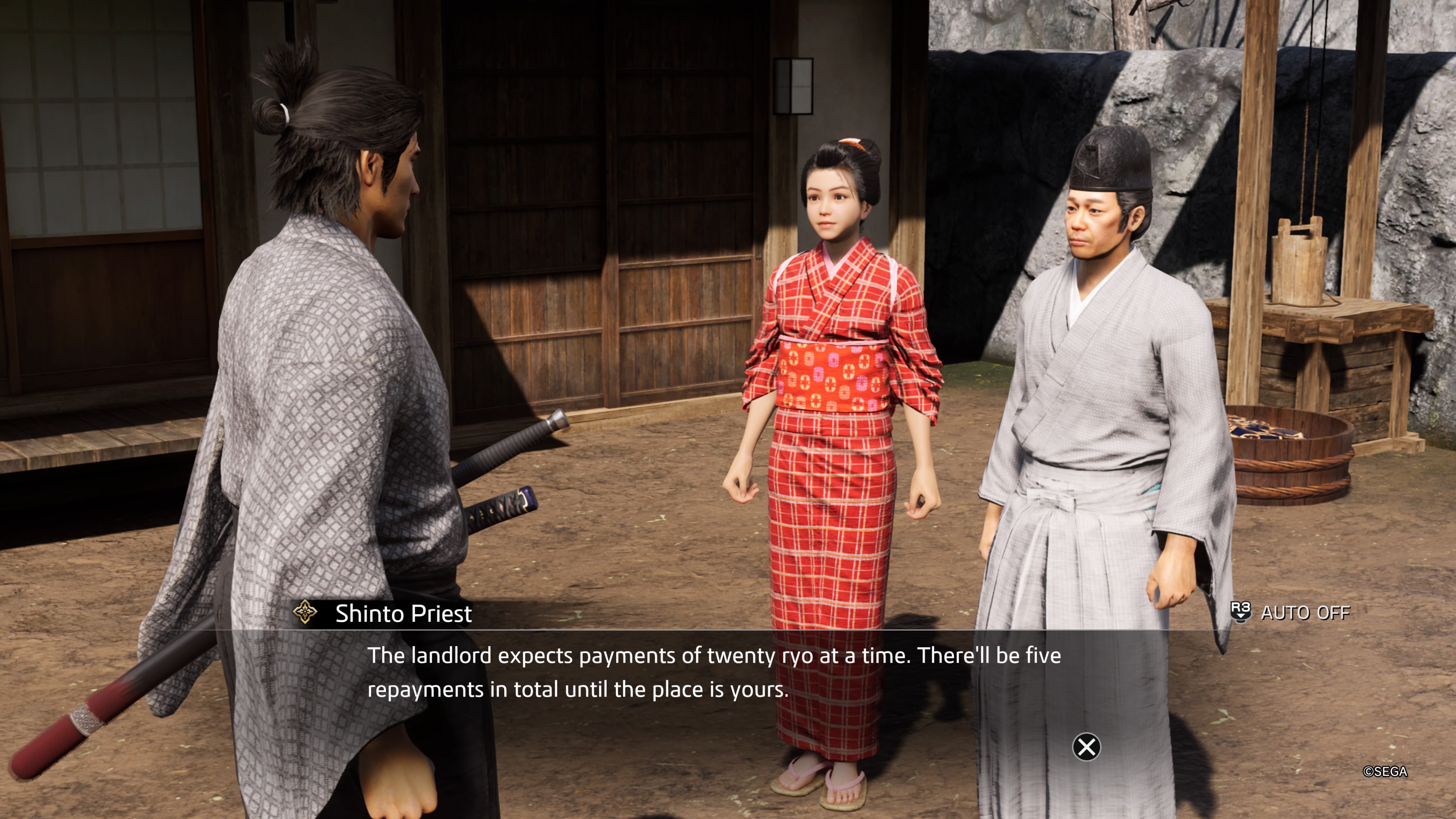 How to Pay Haruka's Debt in Like a Dragon: Ishin