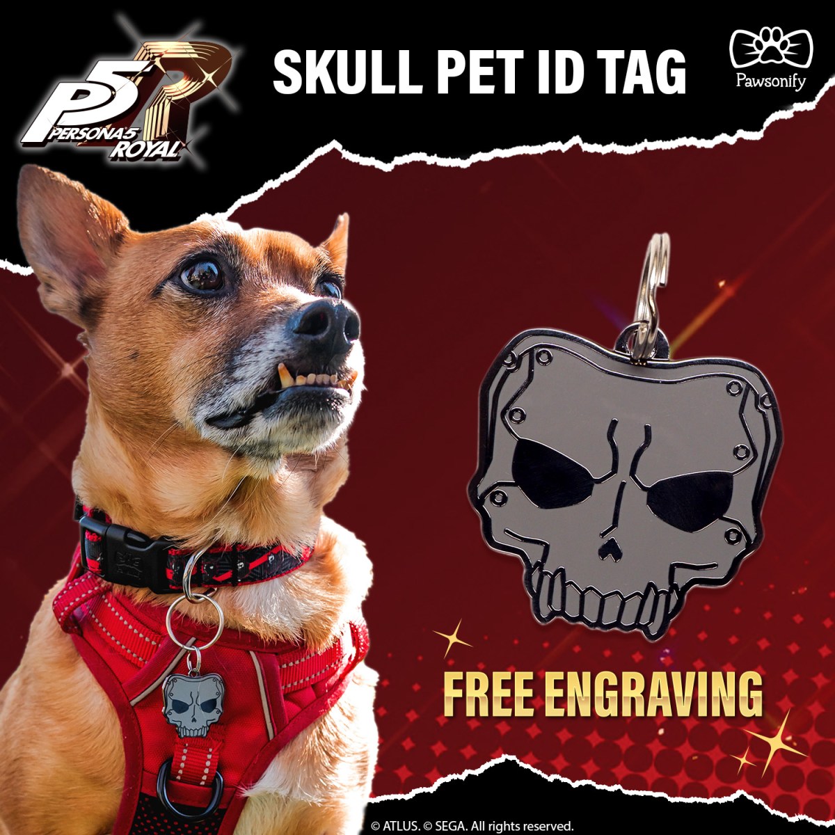 Persona 5 Royal Cat and Dog Accessories Appear on Pet Site Pawsonify