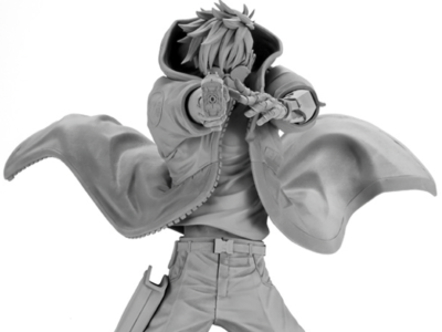 Trigun Stampede Figure of Vash in the Works
