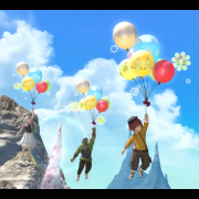 FFXIV Ceruleum Balloons Mount Let You Fly While Holding Colorful Balloons