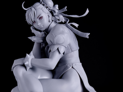 New Street Fighter Chun-Li Figure Looks Like She’s Thinking