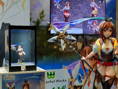 At WonHobby 36, a life-size statue of Ryza in her Atelier Ryza 3 outfit based on a 1/7th scale figure appeared.