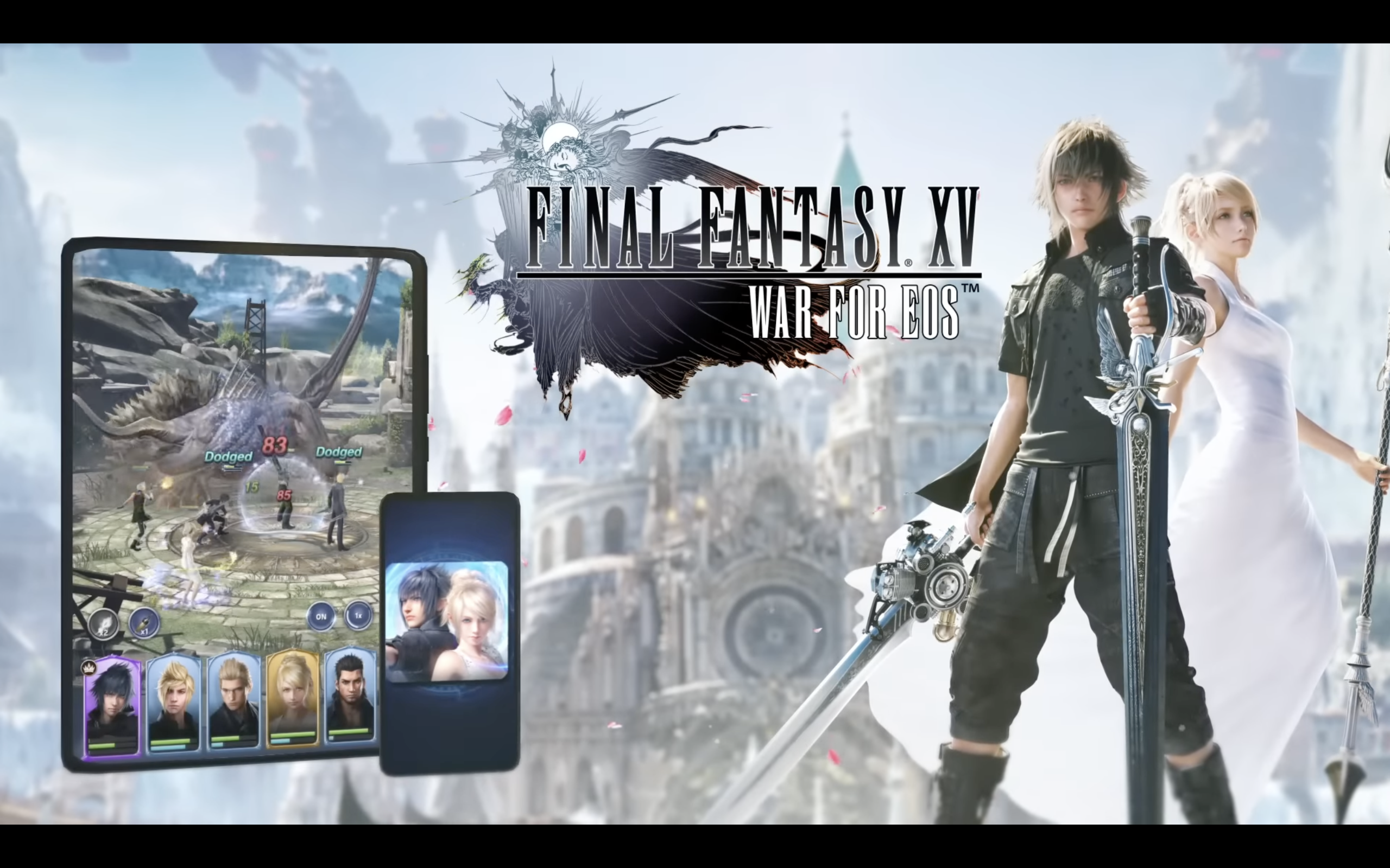 Machine Zone's Final Fantasy XV Mobile MMO War for Eos Launched