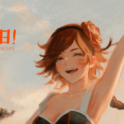 Agnea and Hikari Star in Octopath Traveler 2 Character Countdown Art