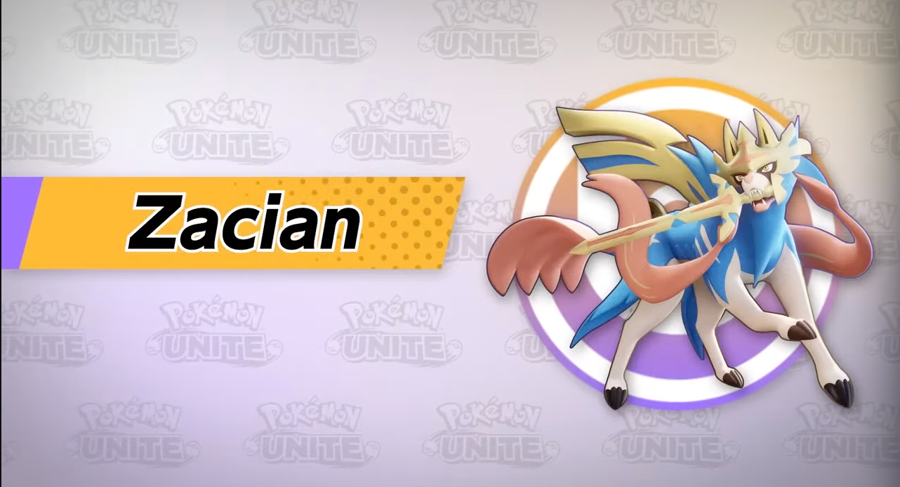 Pokemon UNITE: Zacian (All-Rounder) Gameplay 