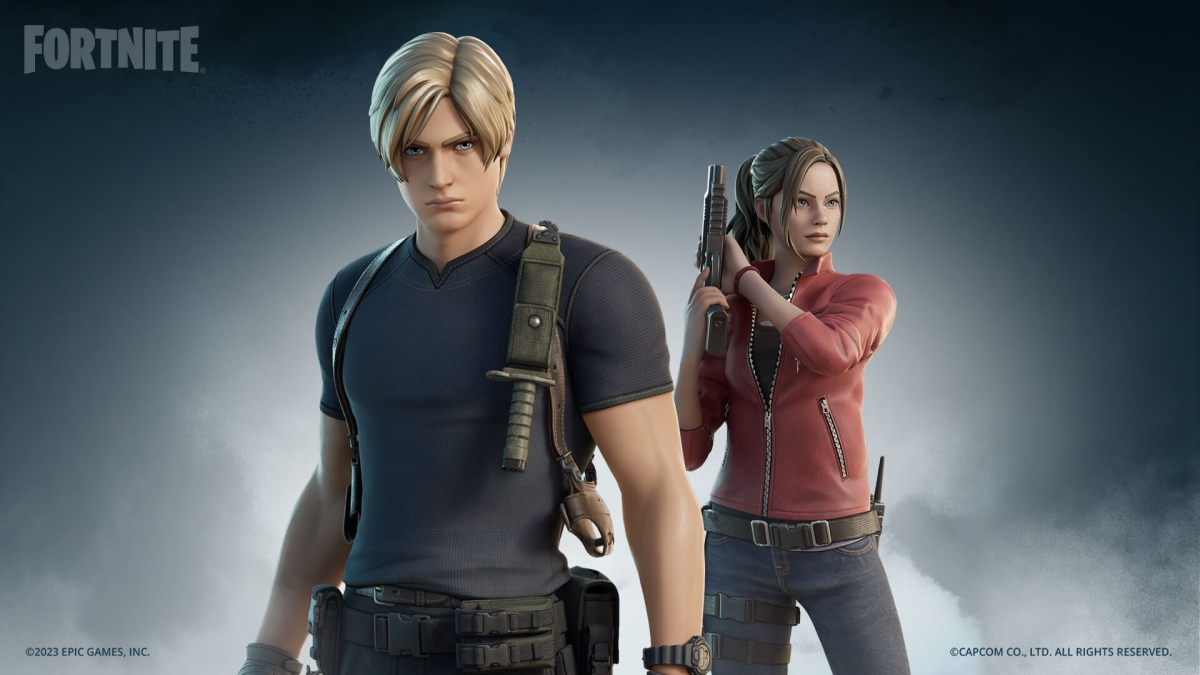Claire and Leon Join Fortnite for Resident Evil Crossover