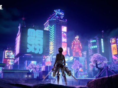 Attack on Titan and Eren Skin Teased for Fortnite