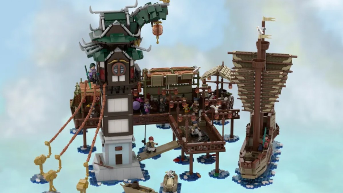 Genshin Impact Lego Ideas Liyue Harbor Project Appears