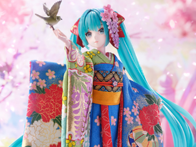 F:NEX Hatsune Miku kimono figure