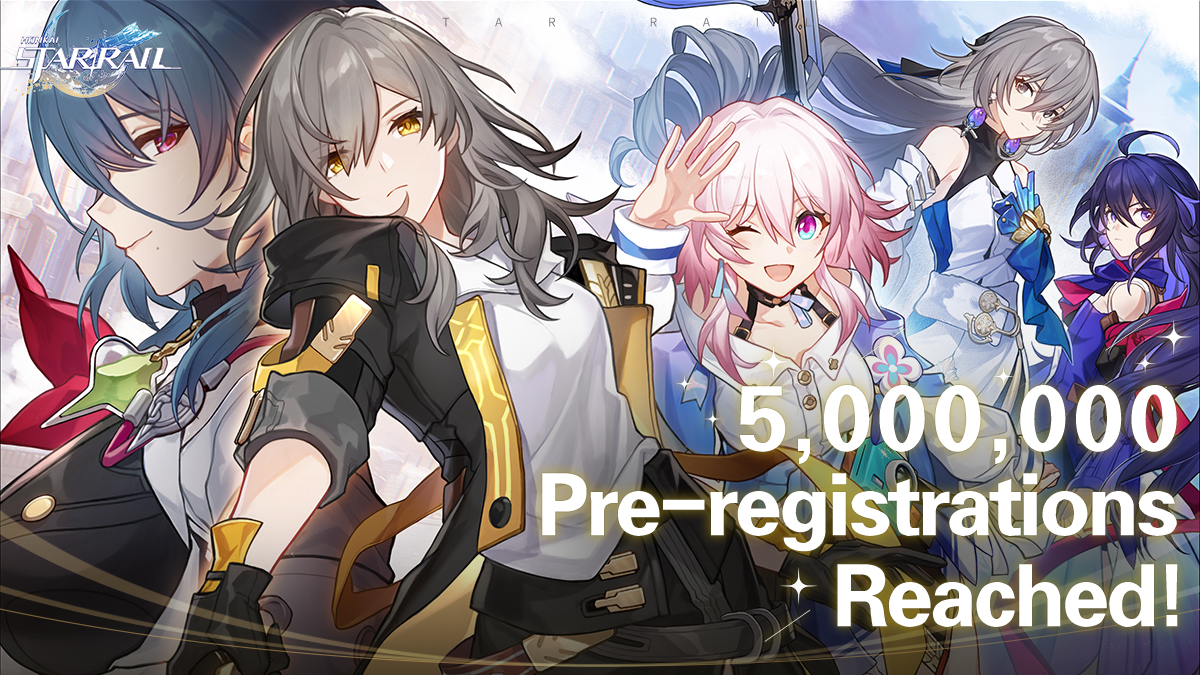 Honkai Star Rail Pre-registrations Pass 5 Million to Earn Free Character