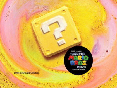 Lush Announces Super Mario Bros Movie Bath Bomb, Body Wash, and Soap