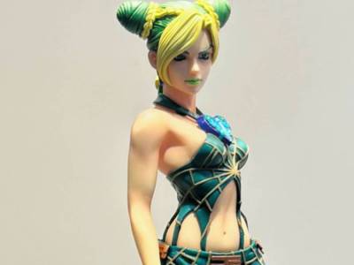 Medicos Shares JoJo’s Bizarre Adventure Stone Ocean Jolyne and Enrico Puchi Figures