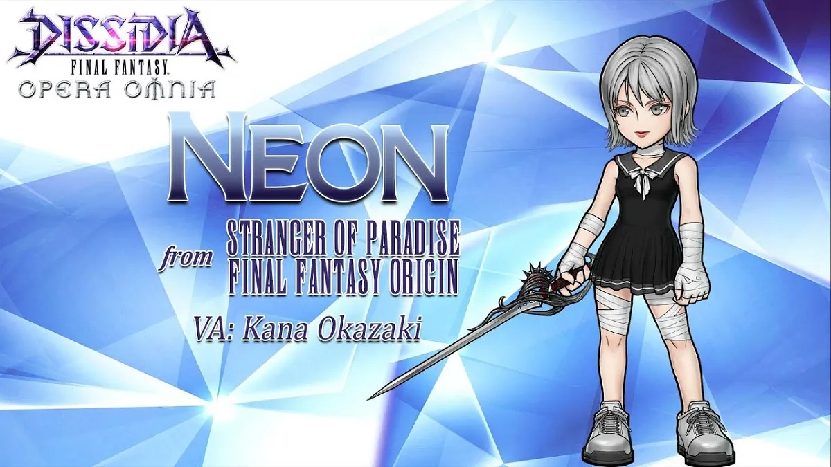 Neon from Stranger of Paradise joins Dissidia FFOO