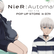 2B and 9S Relax in New NieR Automata Loft Pop-up Shop Merchandise