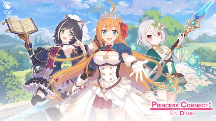 Princess Connect! Re: Dive Closes on April