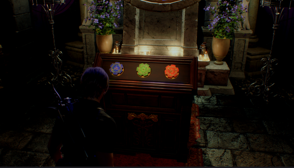 Resident Evil 4 Remake Church Puzzle