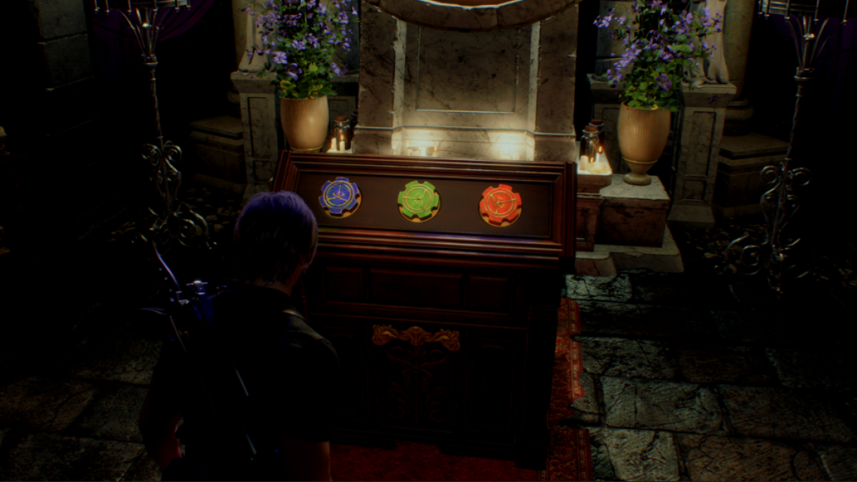 Resident Evil 4 Remake Church Puzzle