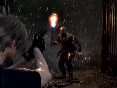 Resident Evil 4 Remake Rain