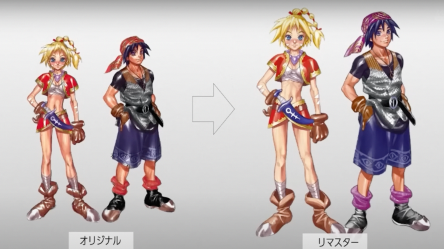 Some Original Chrono Cross Character Art was Unfinished Until the Remaster