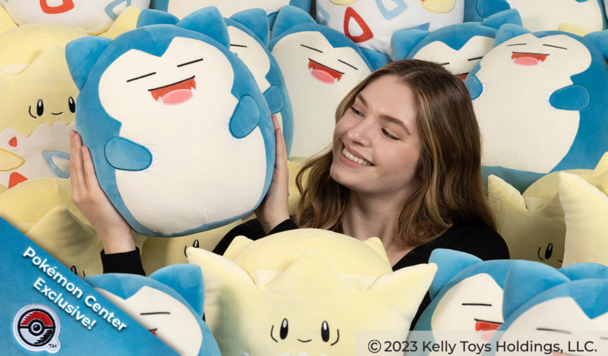 Snorlax and Togepi Squishmallow Plush Show Up on UK Pokemon Center