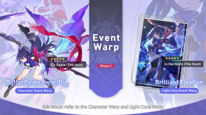 First Honkai: Star Rail Character Banners are Seele, Jing Yuan