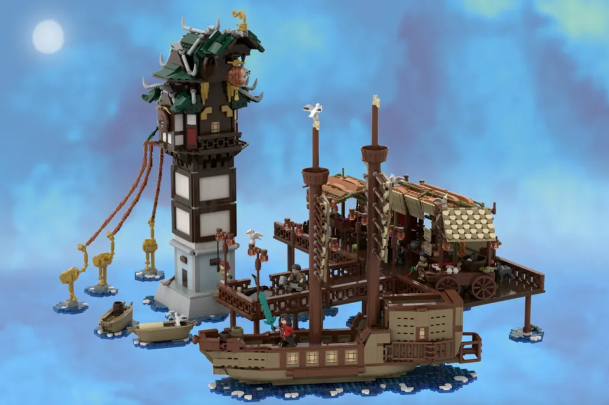 Genshin Impact Lego Ideas Liyue Harbor Project Appears