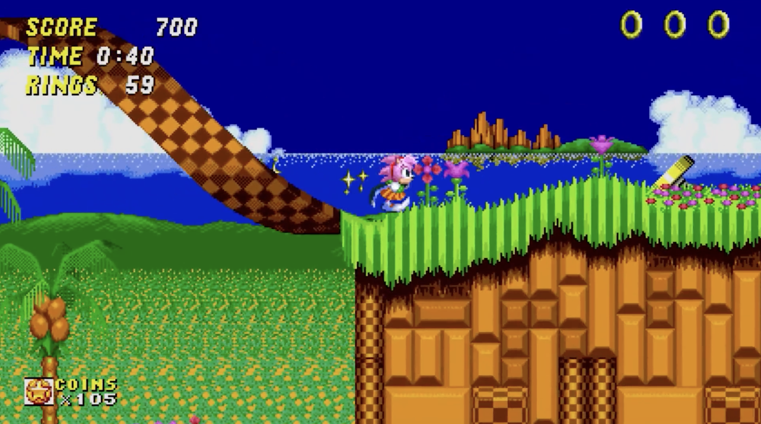 Sonic 3 and Amy Rose Walkthrough 