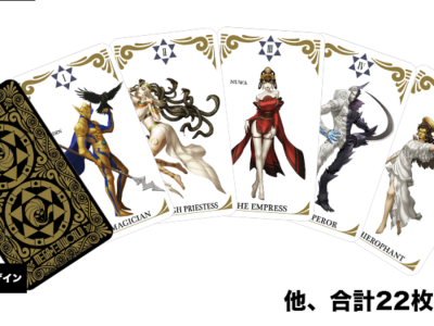 shin megami tensei 30th anniversary goods header tarot cards