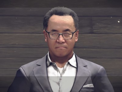Square Enix President Yosuke Matsuda as seen in NieR Automata