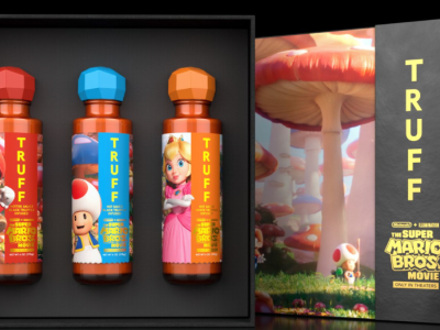 Super Mario Bros Movie Truff Hot Sauce Collection Announced