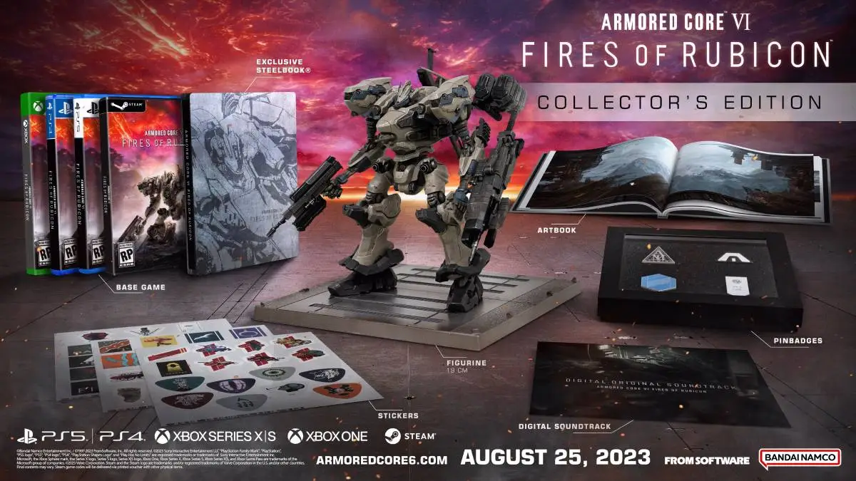 Armored Core VI Collector's and Premium Editions Start at $229.99