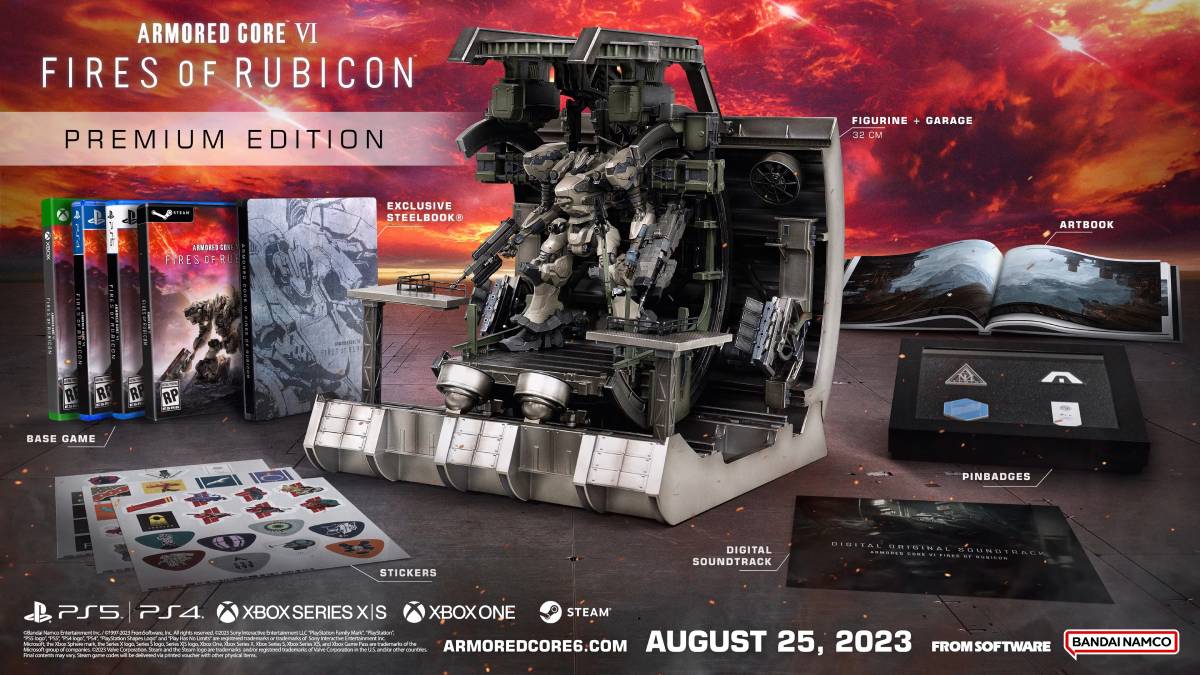 Armored Core VI Collector’s and Premium Editions Start at $229.99