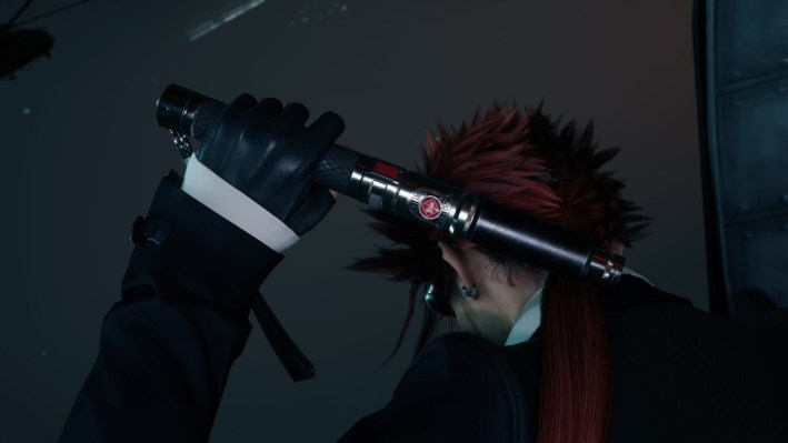 Reno as he appears in Final Fantasy VII Remake