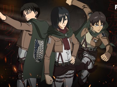 Fortnite Attack on Titan Collab Adds Eren, Levi, Mikasa, and ODM Gear