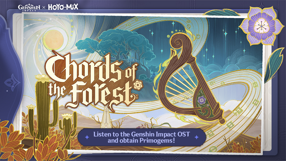 Genshin Impact Chords of the Forest Web Event Begins