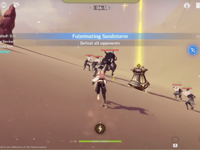 How to Take Part in the Genshin Impact Fulminating Sandstorm Event